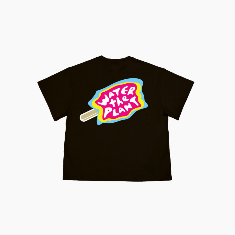 SMILEYWORLD® POPSICLES TSHIRT | BLACK