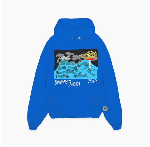 WTP SNEAKERCON NAGOYA HOODIE | BLUE