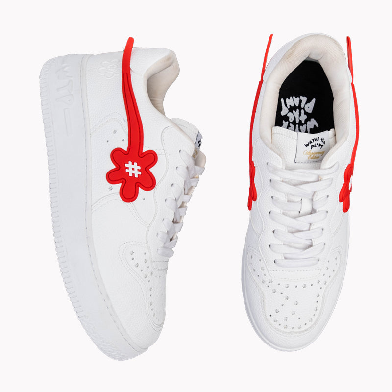 “FLARE” HK Exclusive GOAT Kicks | White Red