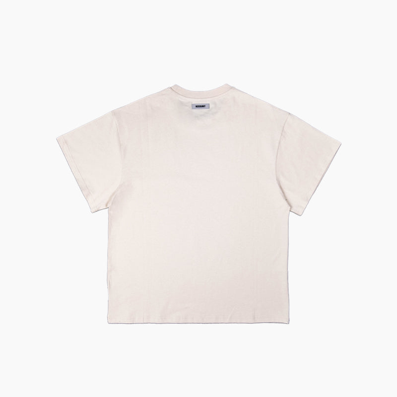 FLORAL CORE TEE | FLAT WHITE