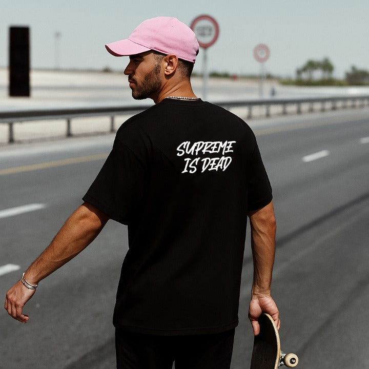 WTP "NOT SUPREME" Tshirt | Black