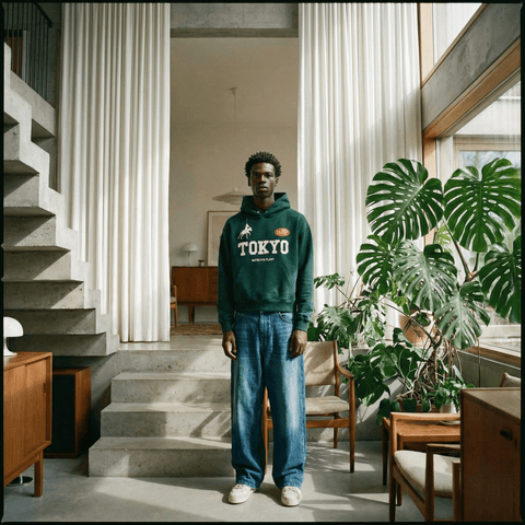 "JockeyClub" Hoodie | Dark Green