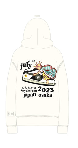 WTP Sneakercon Osaka Hoodie | Flat White
