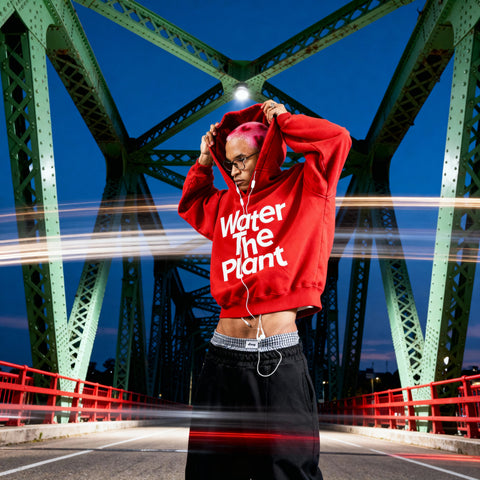 SMILEYWORLD®HALLMARK HOODIE | RED