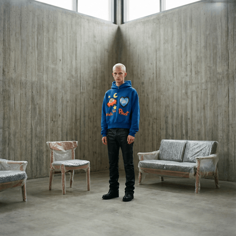 "FANTACY" Hoodie | Cobalt Blue